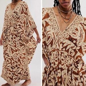 SOLD! NWT Free People Groovy Baby Maxi Kaftan